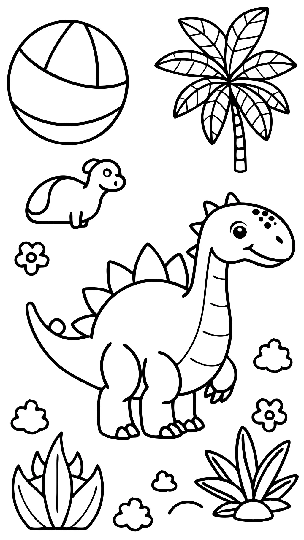 coloriages de dinosaures pour les enfants